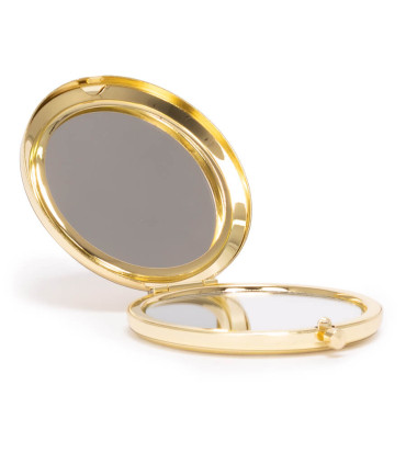 Espejo metálico doble con aumento "BARDOT"