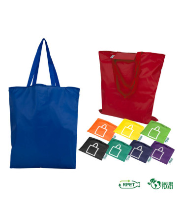 Bolsa de compras plegable en tela RPET