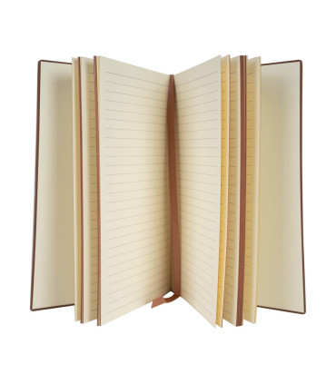 Cuaderno encobrizado de PU