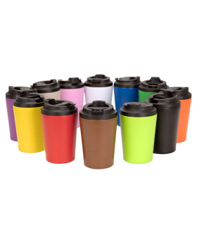 Mug térmico metálico doble pared "NORWAY"