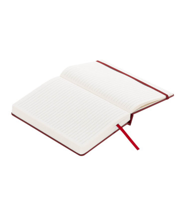 Cuaderno "ROMA" con tapa dura de Eco-Cuero