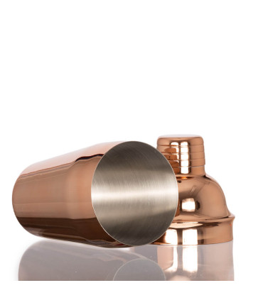 Coctelera metálica encobrizada "COPPER"