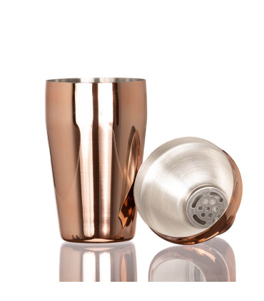 Coctelera metálica encobrizada "COPPER"