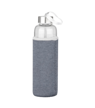Botella de Vidrio Borosilicato con Funda de Neopreno