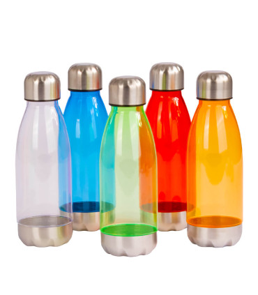 Botella plástica tapa Acero Inoxidable "AS" 500cc