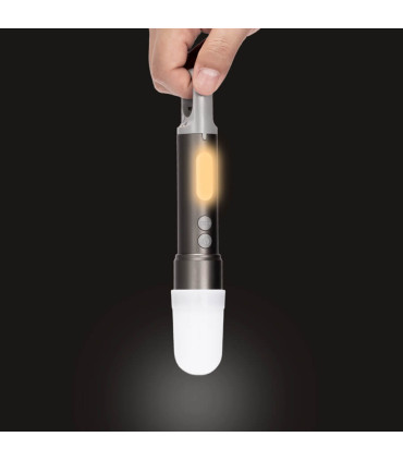 USB Linterna Táctica y lámpara recargable "HOOK"