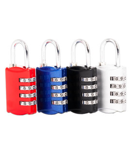 Candado metálico "SYDNEY" con clave 4 dígitos