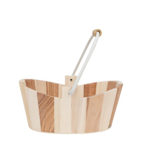 Canasto ovalado de Madera