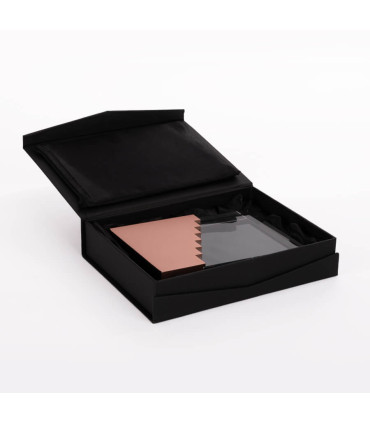 Trofeo de Acero Encobrizado y Cristal "Ladder"