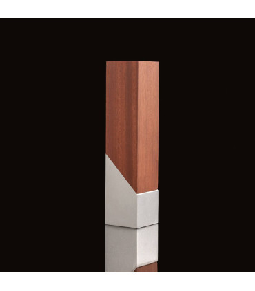 Bloque Trofeo de Acero y Madera LUKAS