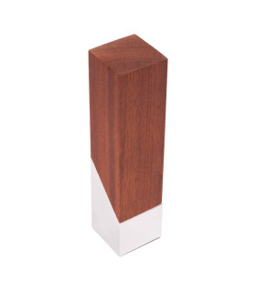 Bloque Trofeo de Acero y Madera LUKAS