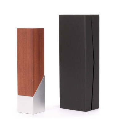 Bloque Trofeo de Acero y Madera LUKAS