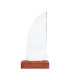 Trofeo Galvano de Madera y Cristal Sail