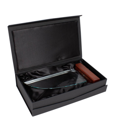 Trofeo Galvano de Madera y Cristal Sail