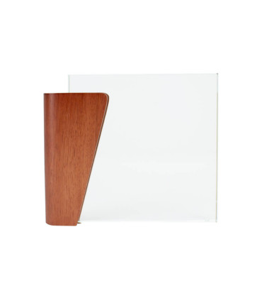 Trofeo Galvano de Madera y Cristal Lewis