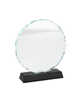 Trofeo Galvano de Cristal Prisma