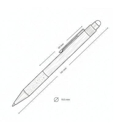 Bolígrafo de Aluminio ZERMATT
