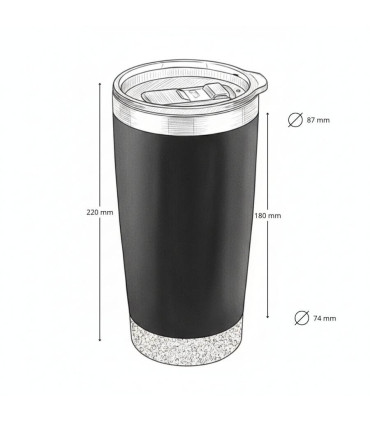 Vaso térmico LUGANO