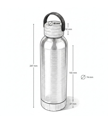Botella térmica SIBERIA