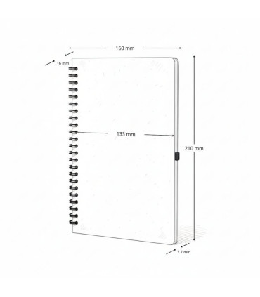 Cuaderno A5 YELLOWSTONE