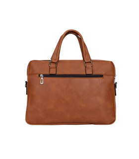 Maletín ejecutivo porta-notebook de Eco-cuero "BRONSON" 6.5L