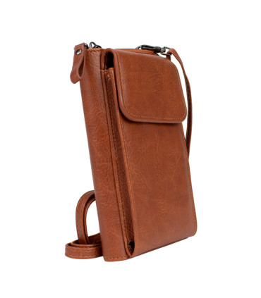 Porta-Documentos y Celular de Eco-cuero "TREVOR" 0.8L