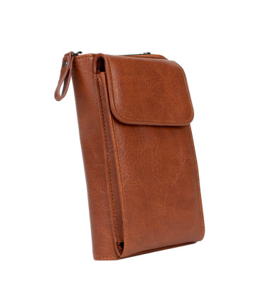 Porta-Documentos y Celular de Eco-cuero "TREVOR" 0.8L