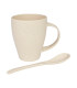 Mug de caña de Trigo con Cuchara