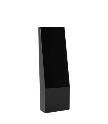 Trofeo Galvano de Cristal Negro "Azabache"