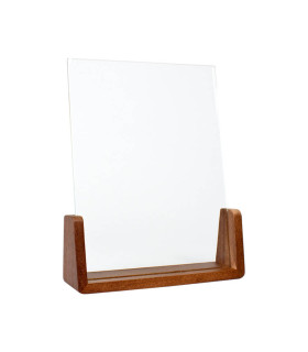 Trofeo Galvano de Madera y Cristal "Spitz"