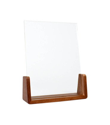 Trofeo Galvano de Madera y Cristal "Spitz"