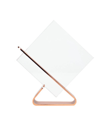 Trofeo Galvano Encobrizado de Cristal "Claim"