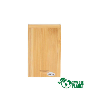USB Pendrive giro 64GB de Bamboo