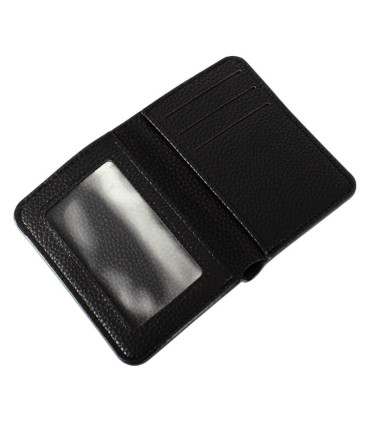 Billetera vertical de Eco-Cuero "LAM"