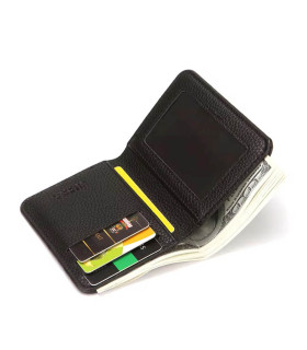 Billetera vertical de Eco-Cuero "LAM"