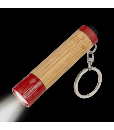 Llavero-Linterna LED cuerpo Bamboo
