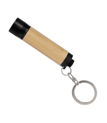 Llavero-Linterna LED cuerpo Bamboo