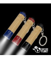 Llavero-Linterna LED cuerpo Bamboo
