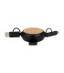 Connect Multicargador Retráctil 4 en 1 de ABS/Bamboo