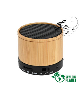 Parlante Altavoz Bluetooth de Bamboo "WAVE"