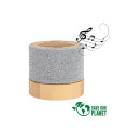 Parlante Altavoz de Bamboo y tela RPET "TRUE"
