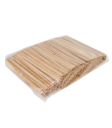 Bolsa con 1.000 palitos revolvedores de madera de Pino