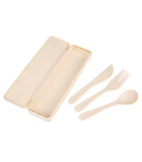 Set de 3 cubiertos Ecológico