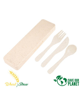 Set de 3 cubiertos Ecológico