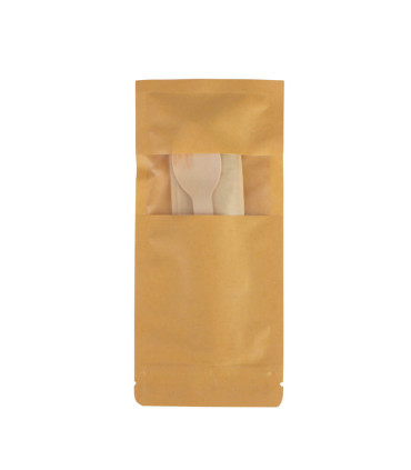 Set de cubiertos Sustentable bolsa ZIP