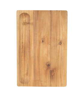 Tabla gigante doble de Acacia