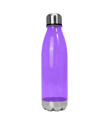 Botella PET tapa acero VIVID