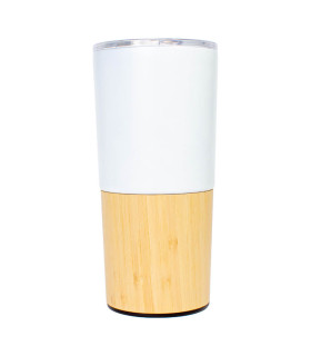 Mug metálico bamboo AURUS