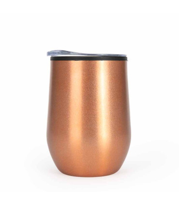 Mug metálico encobrizado 350cc