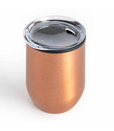 Mug metálico encobrizado 350cc